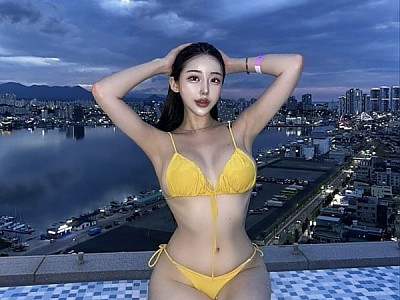 노란 비키니